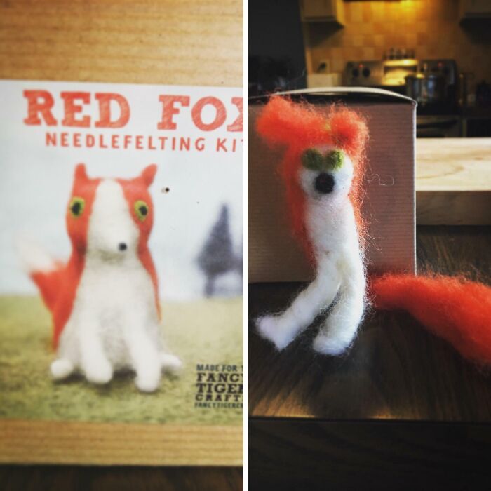 When Your Wife’s Felting Project Gets A Little... Unique