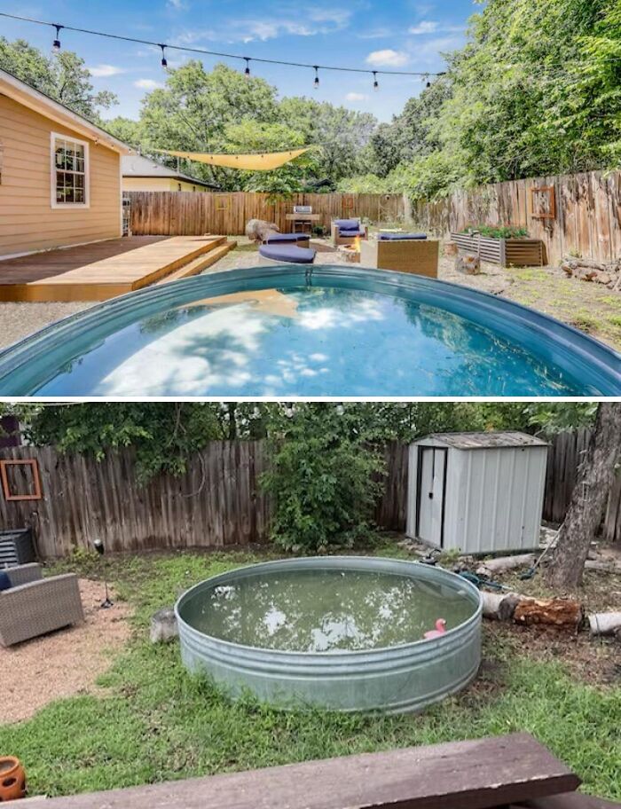 Airbnb's Sparkling Pool vs. Actual Pool Surprise