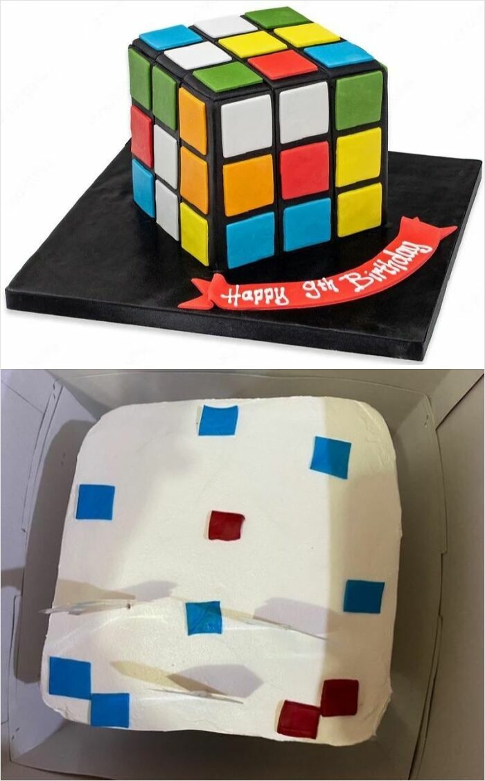 The Cake We Asked For vs. The Crazy Masterpiece We Got