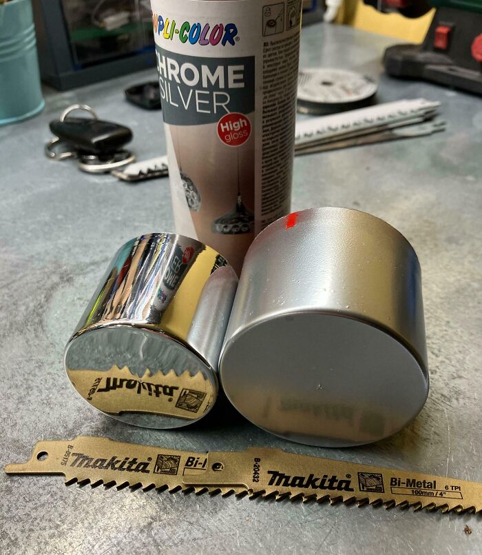 Advertised Chrome Paint vs. The Meh Reality