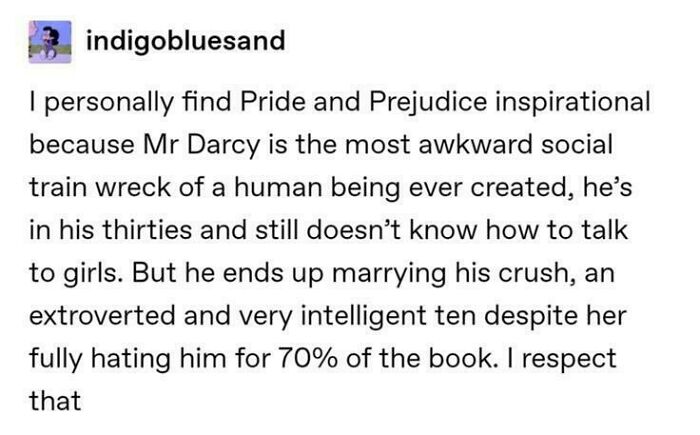 If Love Ain't Pride and Prejudice, No Thanks