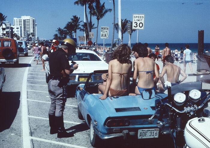 Oops! Getting a Spring Break Ticket in Ft Lauderdale, 1978