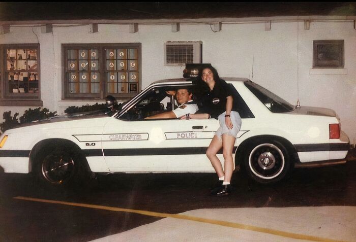 1991 Clearwater Spring Break: Cop + Mustang Vibes