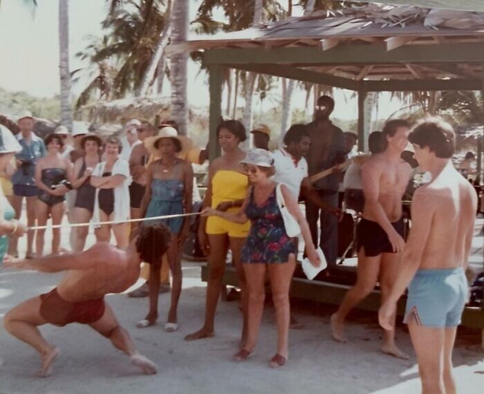 Limbo Time! Uncle's Spring Break Bahamas 1981
