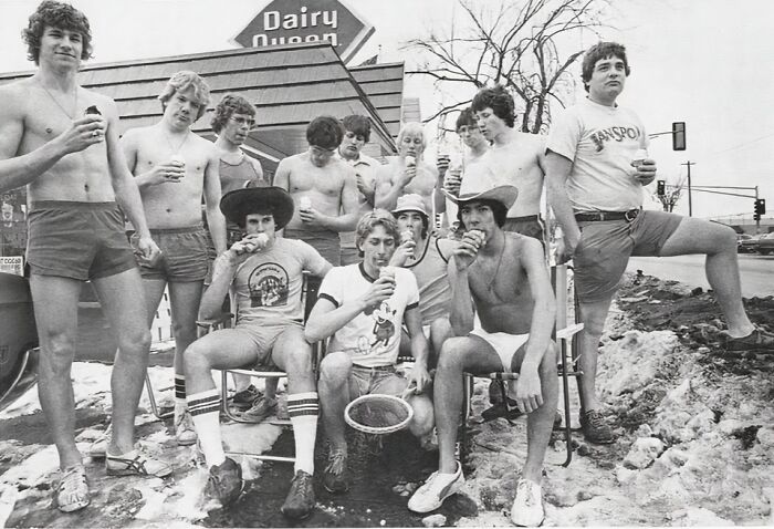 1980 Crew Opening the DQ Every Spring (Snow or Not)
