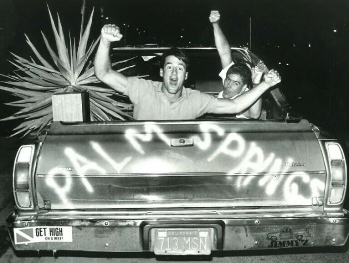 Sunny Palm Springs Spring Break 1986