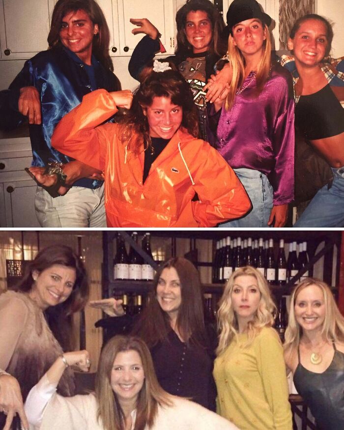 From 1990 Bikini Moments to 2018 Wrinkles: Friends Forever