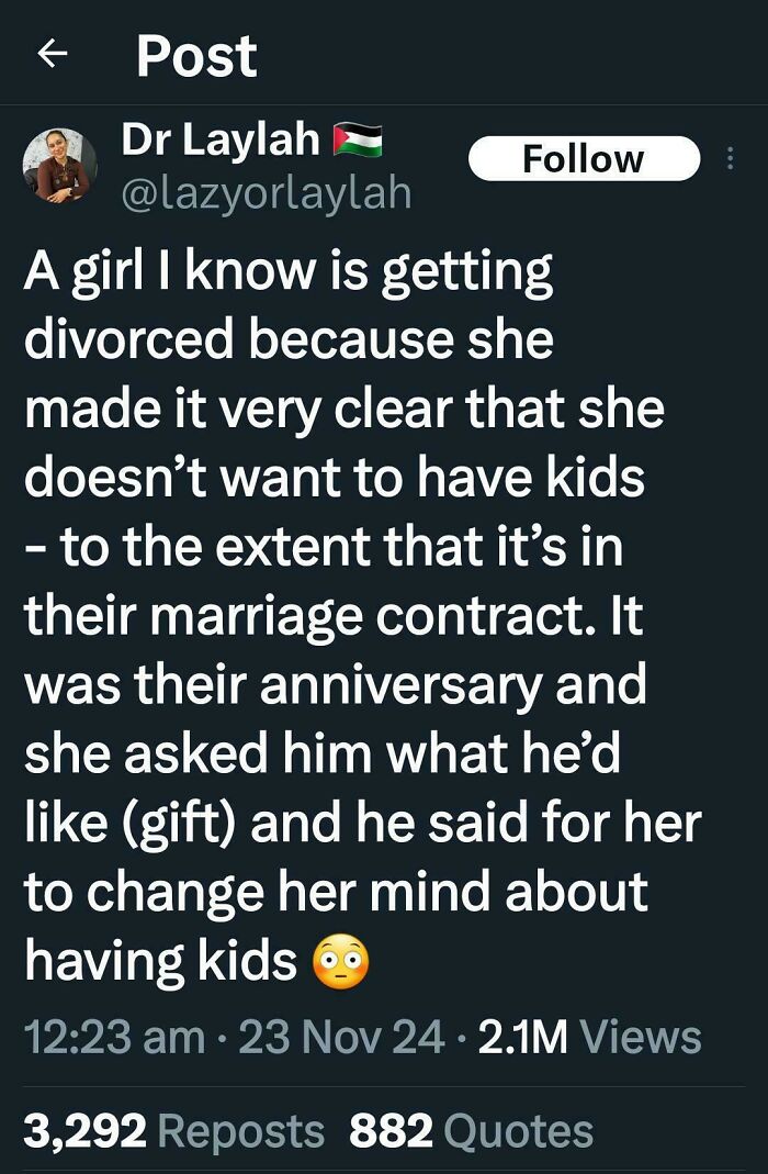 This Guy Actually Thinks He Can Change Her Mind Later