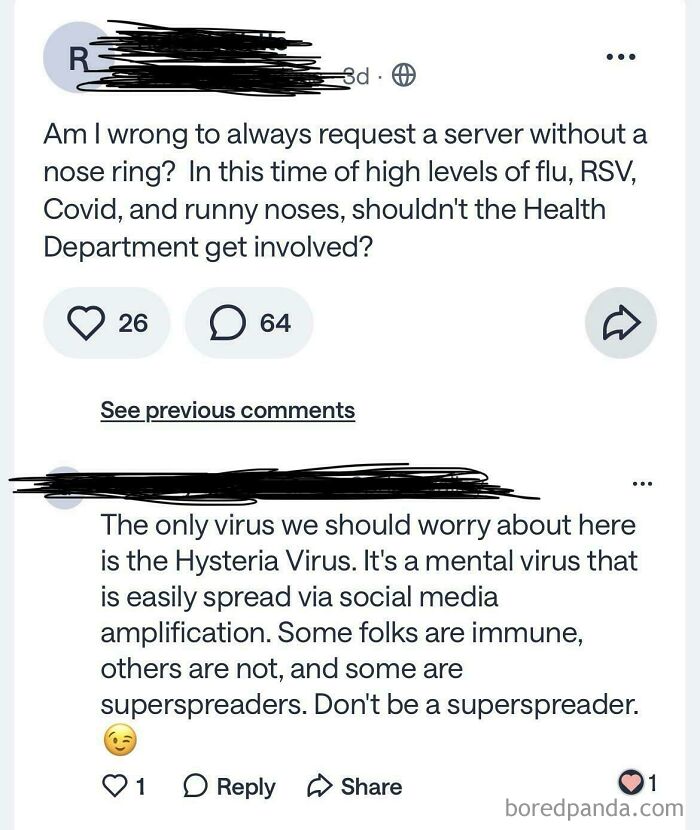 Mr. Anti Nose Ring Has Spoken