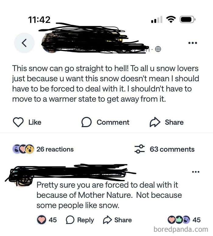 How Dare You Snow Fans!