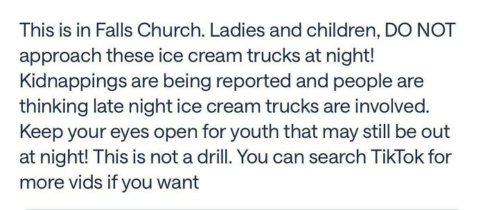 Ice Cream Truck Kidnapping? Nextdoor Said What?!