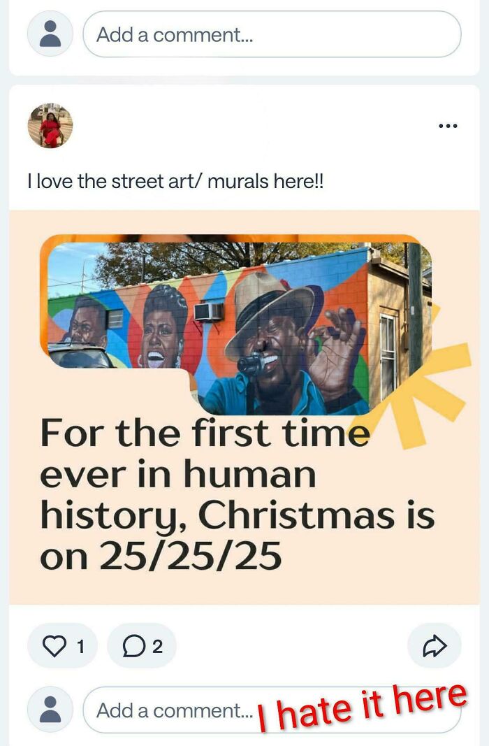 Had To Hold Myself Back From Commenting...Sharing Instead