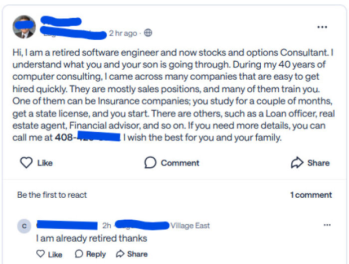 I’m Already Retired, Thanks!