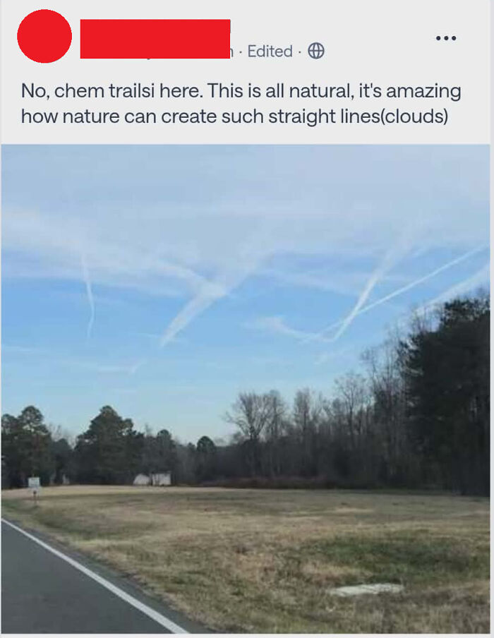 No Chem Trails Here, Thanks