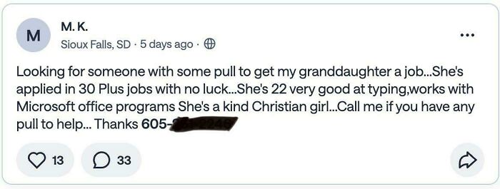 Resume Highlight: Can Type and Is Christian