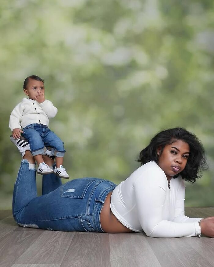 Wait Till You See This Mom And Son's Hilariously Awkward Photoshoot!