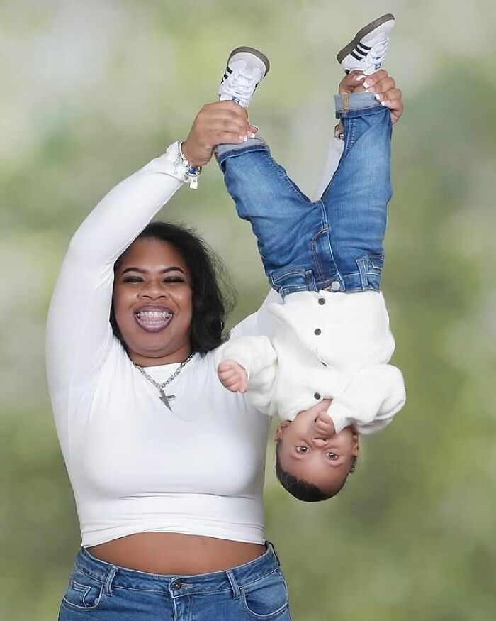Wait Till You See This Mom And Son's Hilariously Awkward Photoshoot!