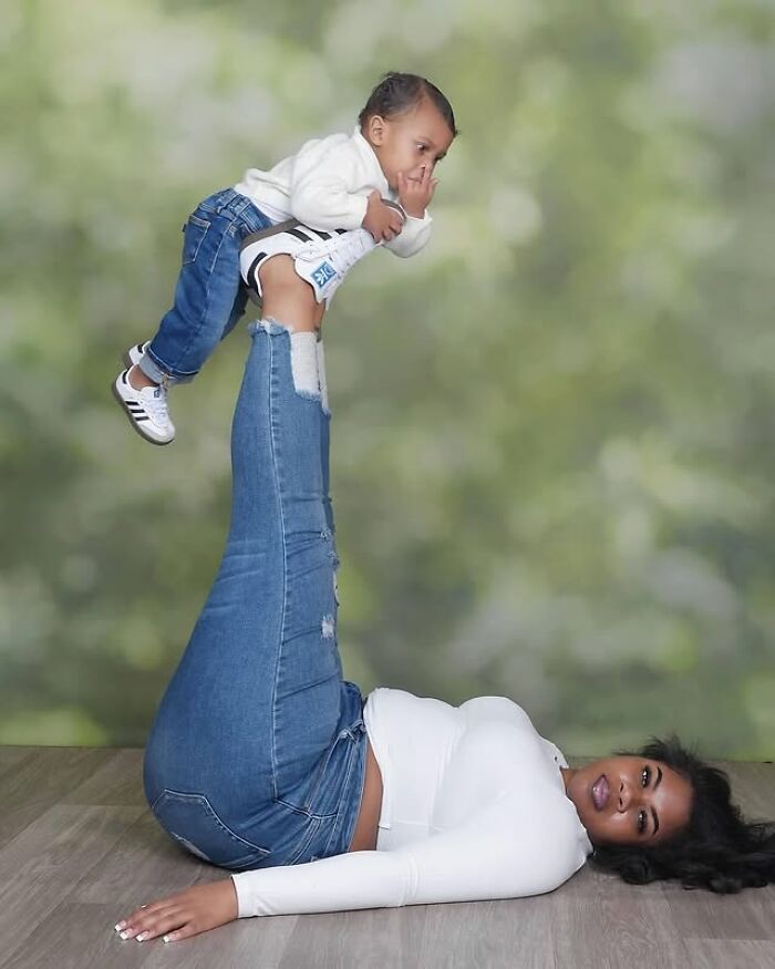 Wait Till You See This Mom And Son's Hilariously Awkward Photoshoot!