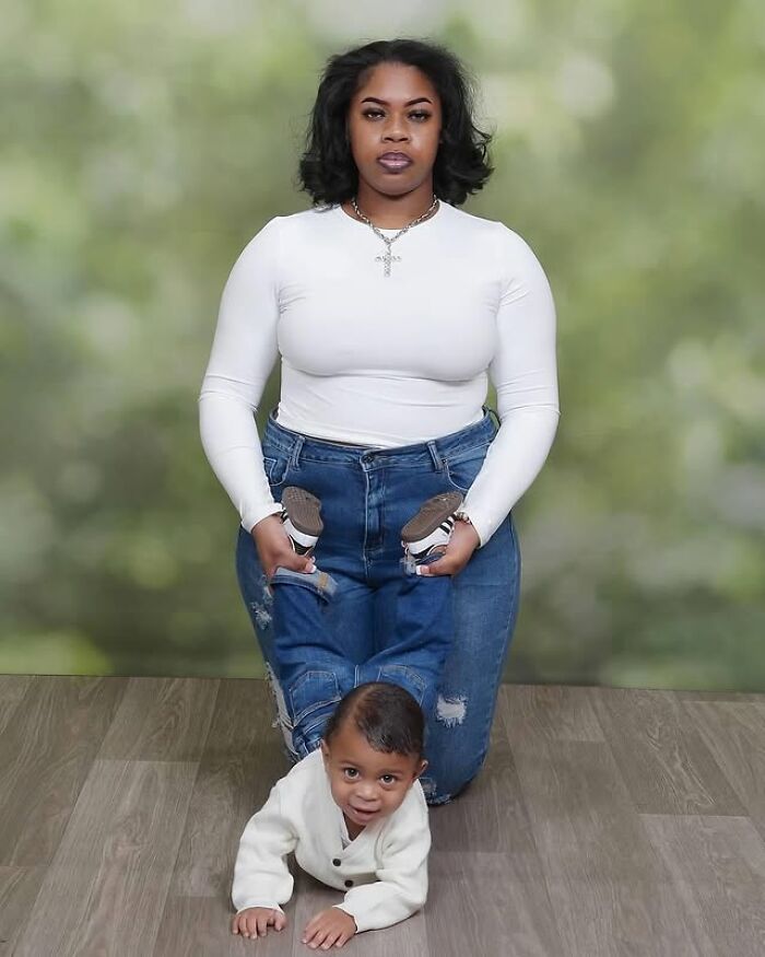 Wait Till You See This Mom And Son's Hilariously Awkward Photoshoot!