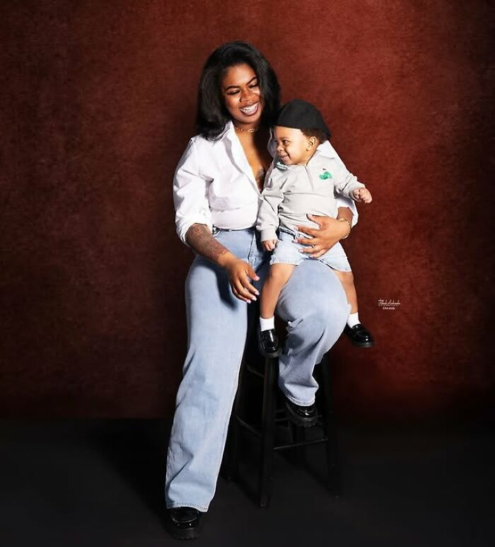 Wait Till You See This Mom And Son's Hilariously Awkward Photoshoot!