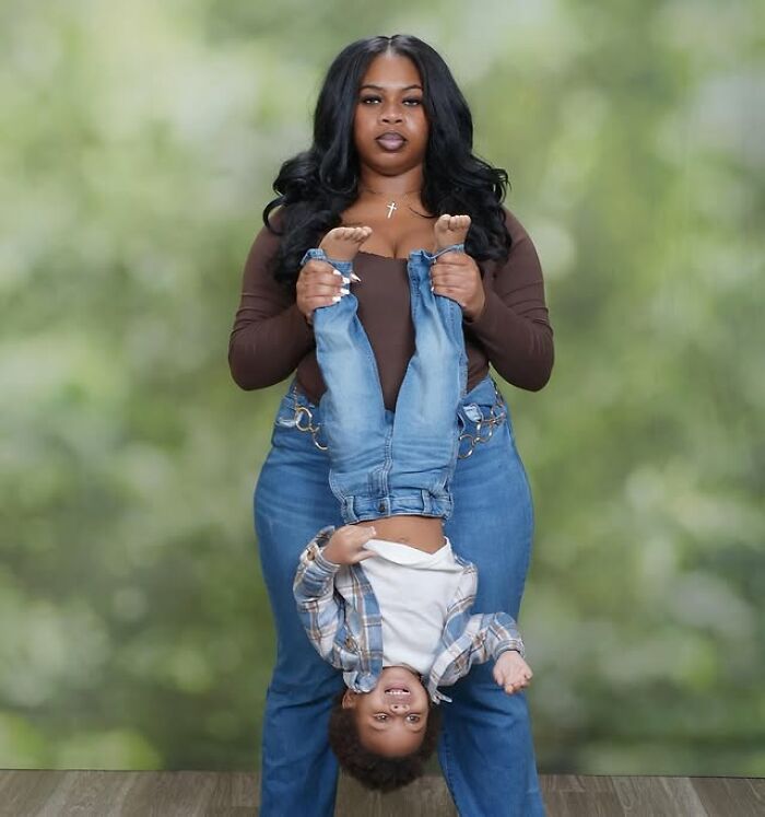 Wait Till You See This Mom And Son's Hilariously Awkward Photoshoot!