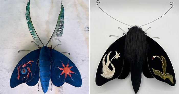 Wait, These Moth Sculptures Actually Flew Out of a Dream?