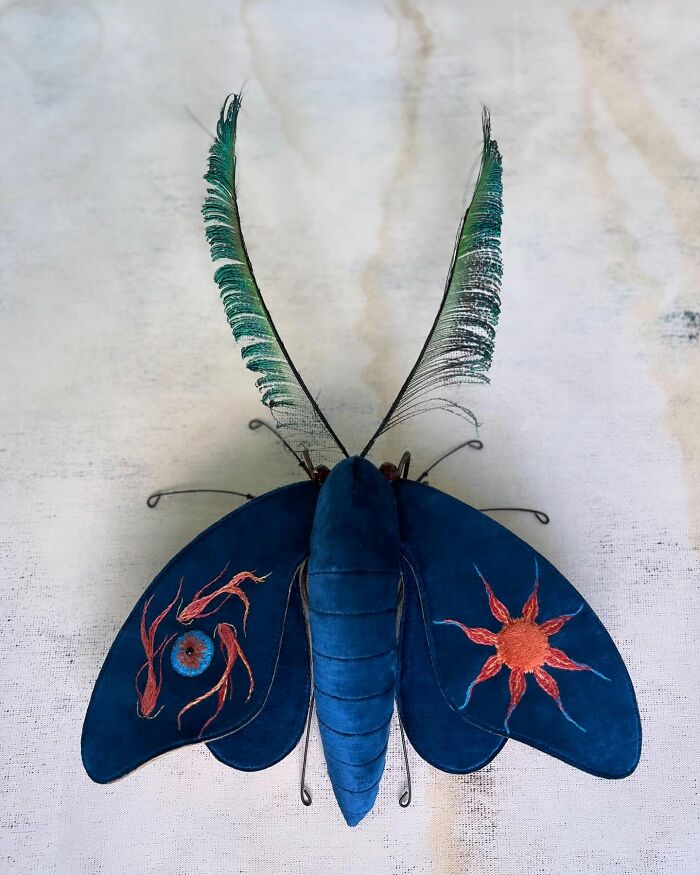 Wait, These Moth Sculptures Actually Flew Out of a Dream?