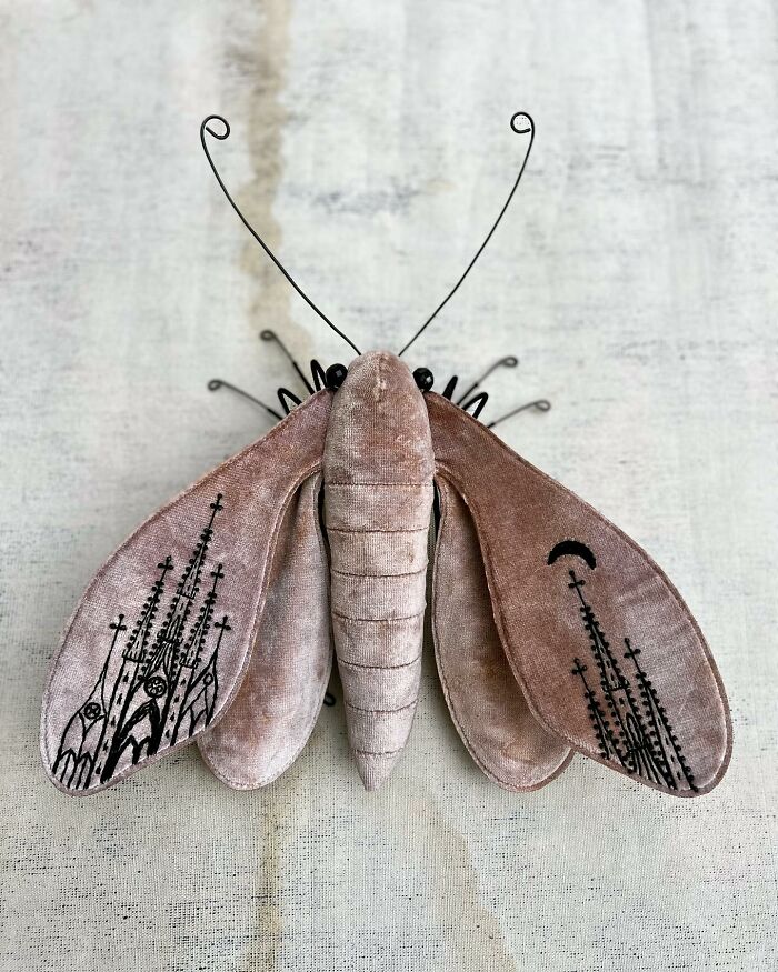 Wait, These Moth Sculptures Actually Flew Out of a Dream?