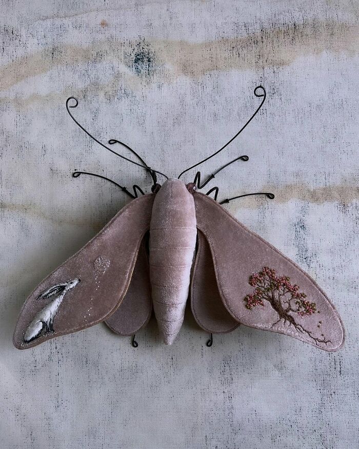 Wait, These Moth Sculptures Actually Flew Out of a Dream?