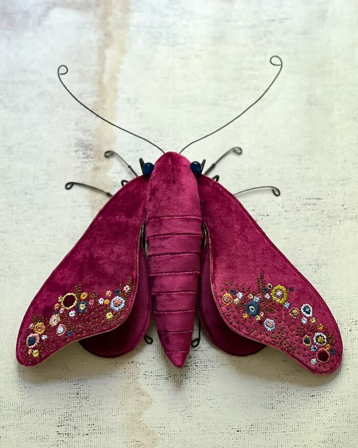 Wait, These Moth Sculptures Actually Flew Out of a Dream?