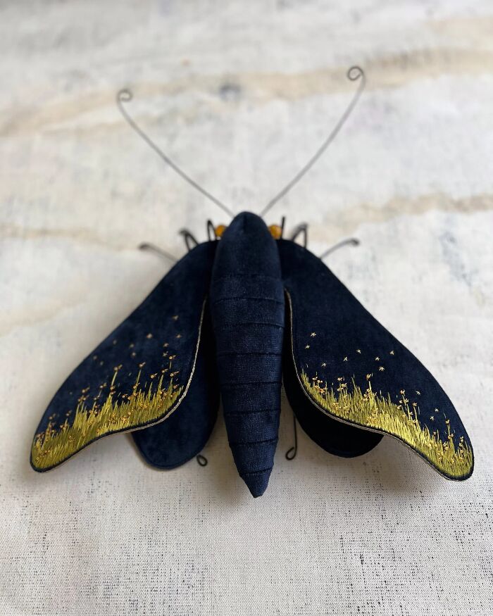 Wait, These Moth Sculptures Actually Flew Out of a Dream?