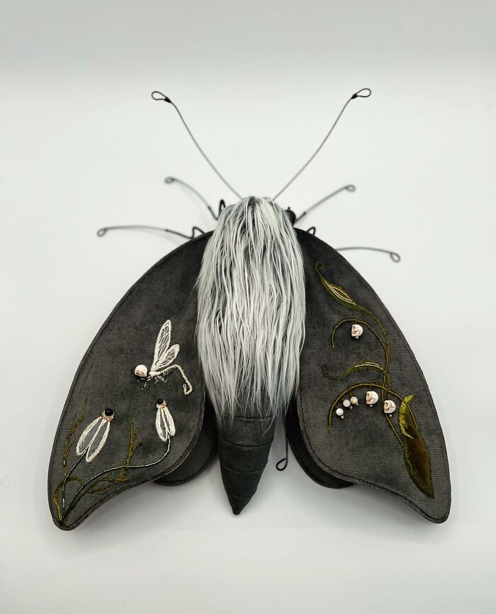 Wait, These Moth Sculptures Actually Flew Out of a Dream?