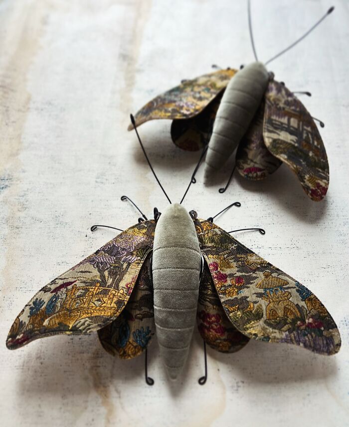 Wait, These Moth Sculptures Actually Flew Out of a Dream?