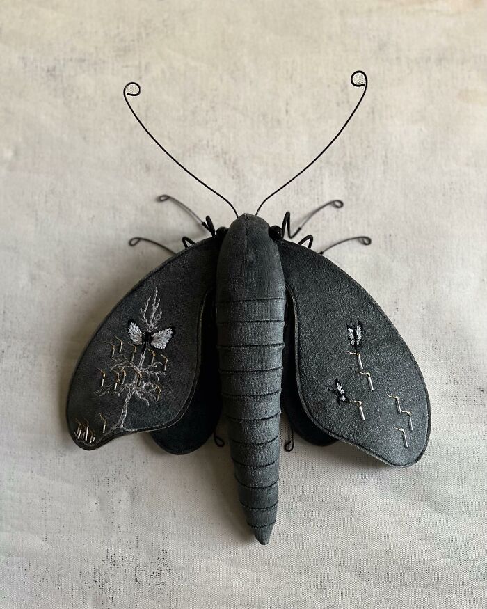 Wait, These Moth Sculptures Actually Flew Out of a Dream?