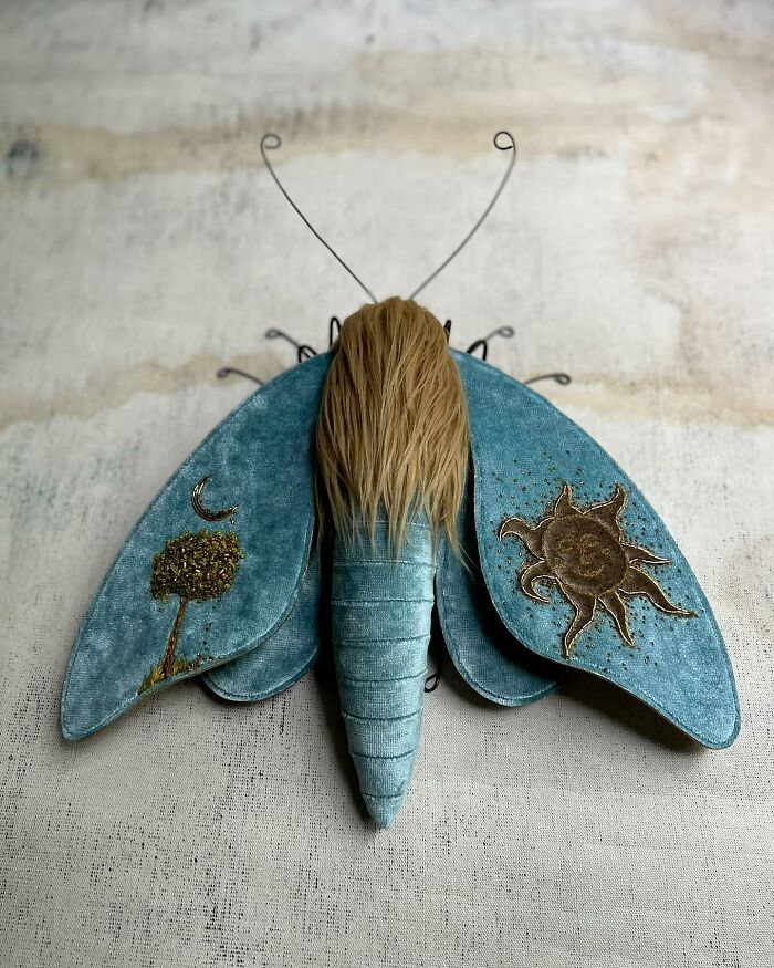 Wait, These Moth Sculptures Actually Flew Out of a Dream?