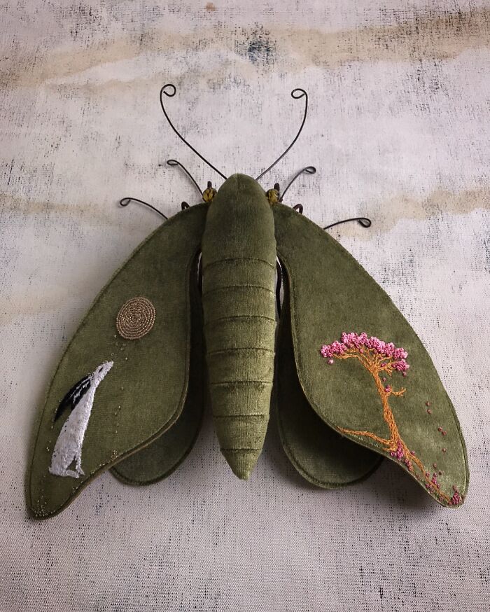 Wait, These Moth Sculptures Actually Flew Out of a Dream?