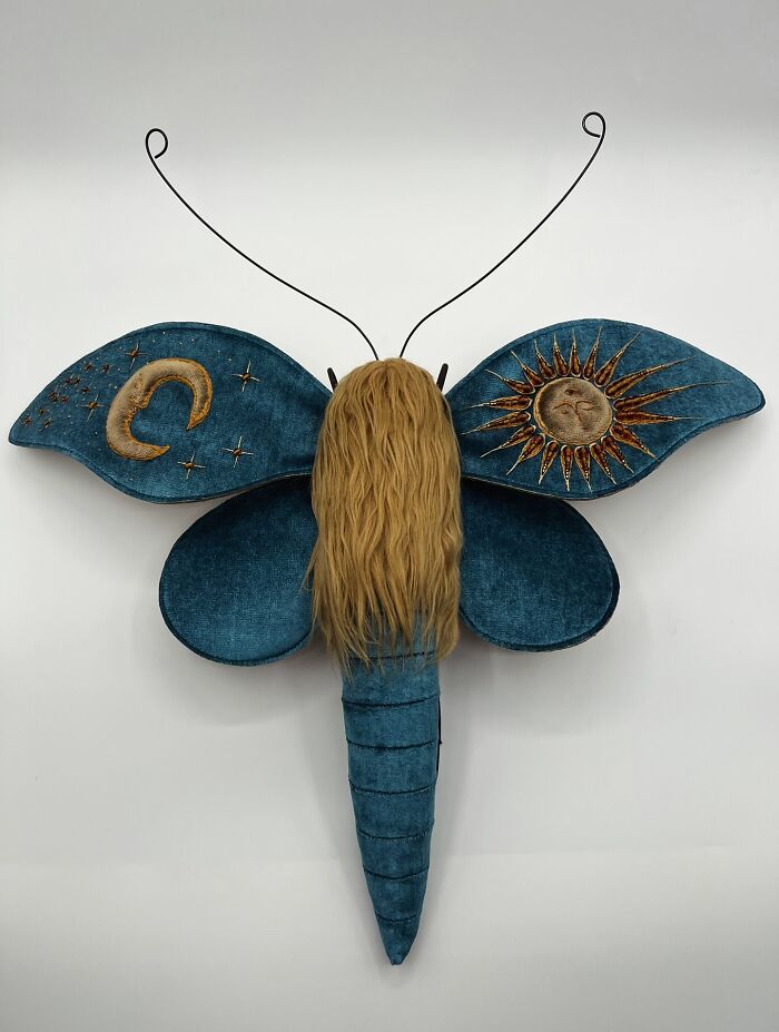 Wait, These Moth Sculptures Actually Flew Out of a Dream?