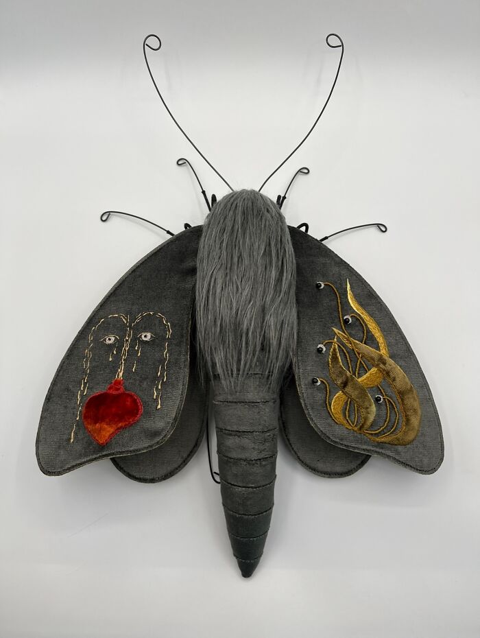 Wait, These Moth Sculptures Actually Flew Out of a Dream?