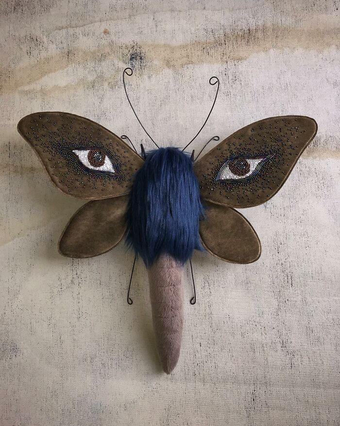 Wait, These Moth Sculptures Actually Flew Out of a Dream?