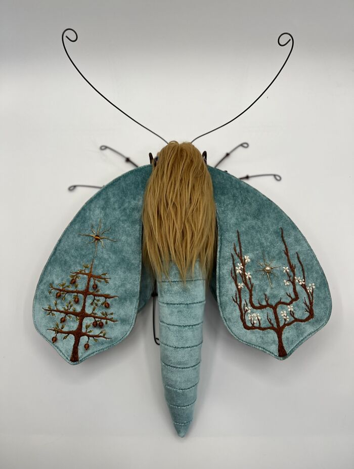 Wait, These Moth Sculptures Actually Flew Out of a Dream?