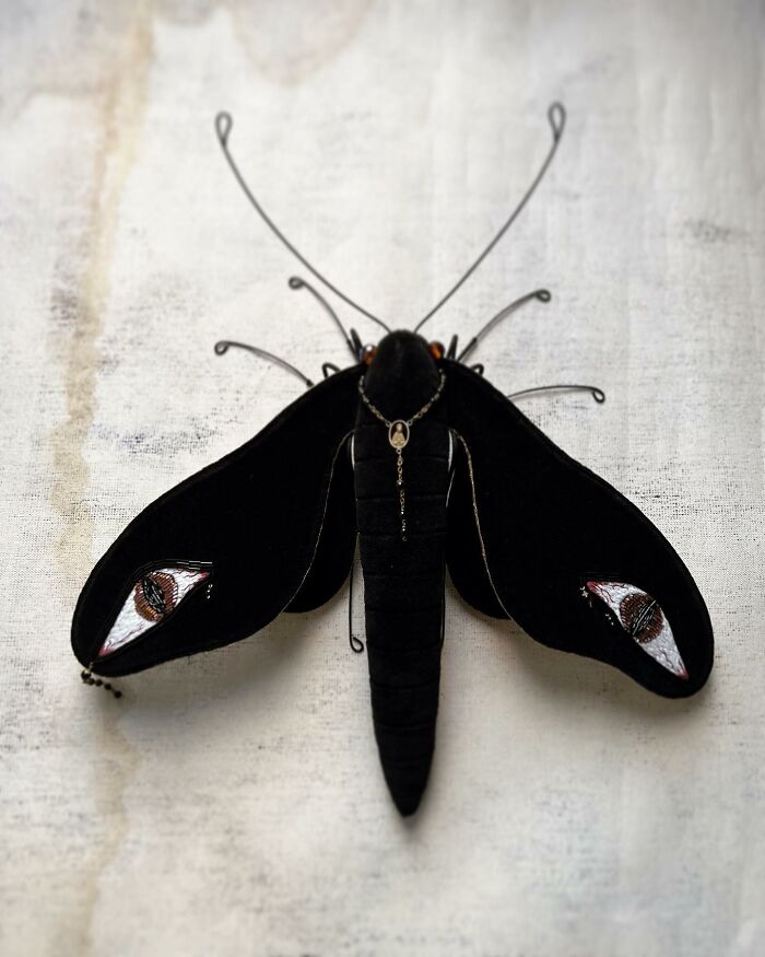 Wait, These Moth Sculptures Actually Flew Out of a Dream?