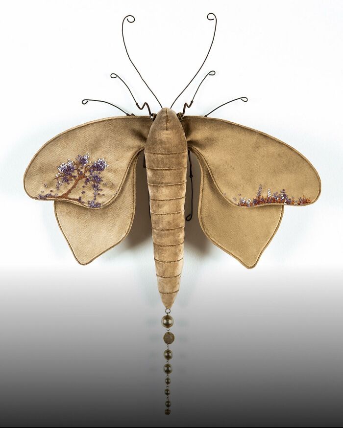 Wait, These Moth Sculptures Actually Flew Out of a Dream?