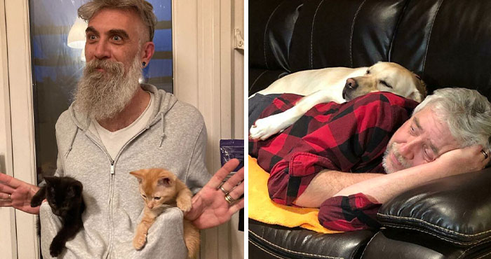 Dads Who Said “No Pets” But Then Turned Into Ultimate Dog & Cat Lovers