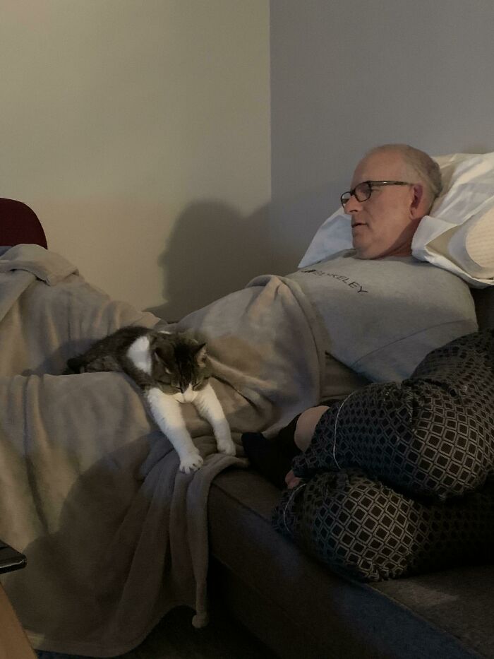 Dad Said “I Want Nothing To Do With That Cat,” Then This Happened