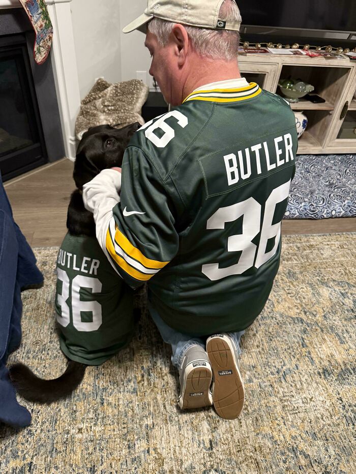 After Losing Last Dog, Dad Said No More Pets. Enter Butler