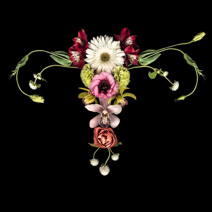These Flower-Powered Artworks Totally Nail What It Feels Like to Be a Woman (37 Pics)