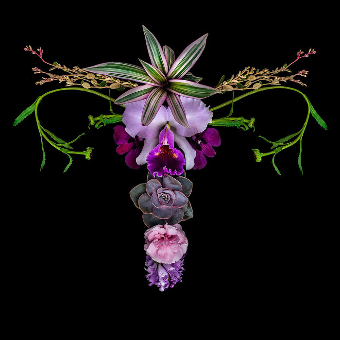These Flower-Powered Artworks Totally Nail What It Feels Like to Be a Woman (37 Pics)