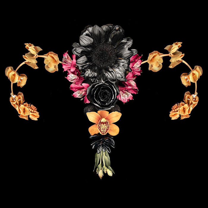 These Flower-Powered Artworks Totally Nail What It Feels Like to Be a Woman (37 Pics)