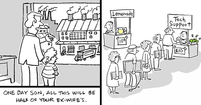 50 One-Panel Comics That Nail The Weirdness Of Everyday Life
