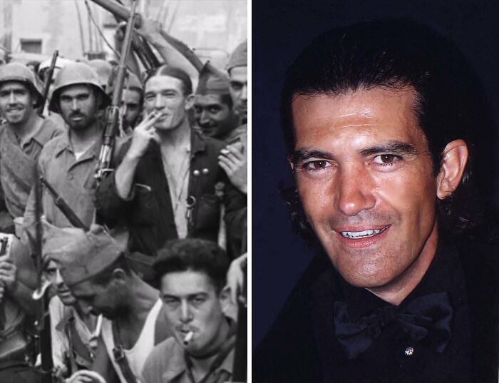 Antonio Banderas: Immortal Vampire or Just an Old War Photo?